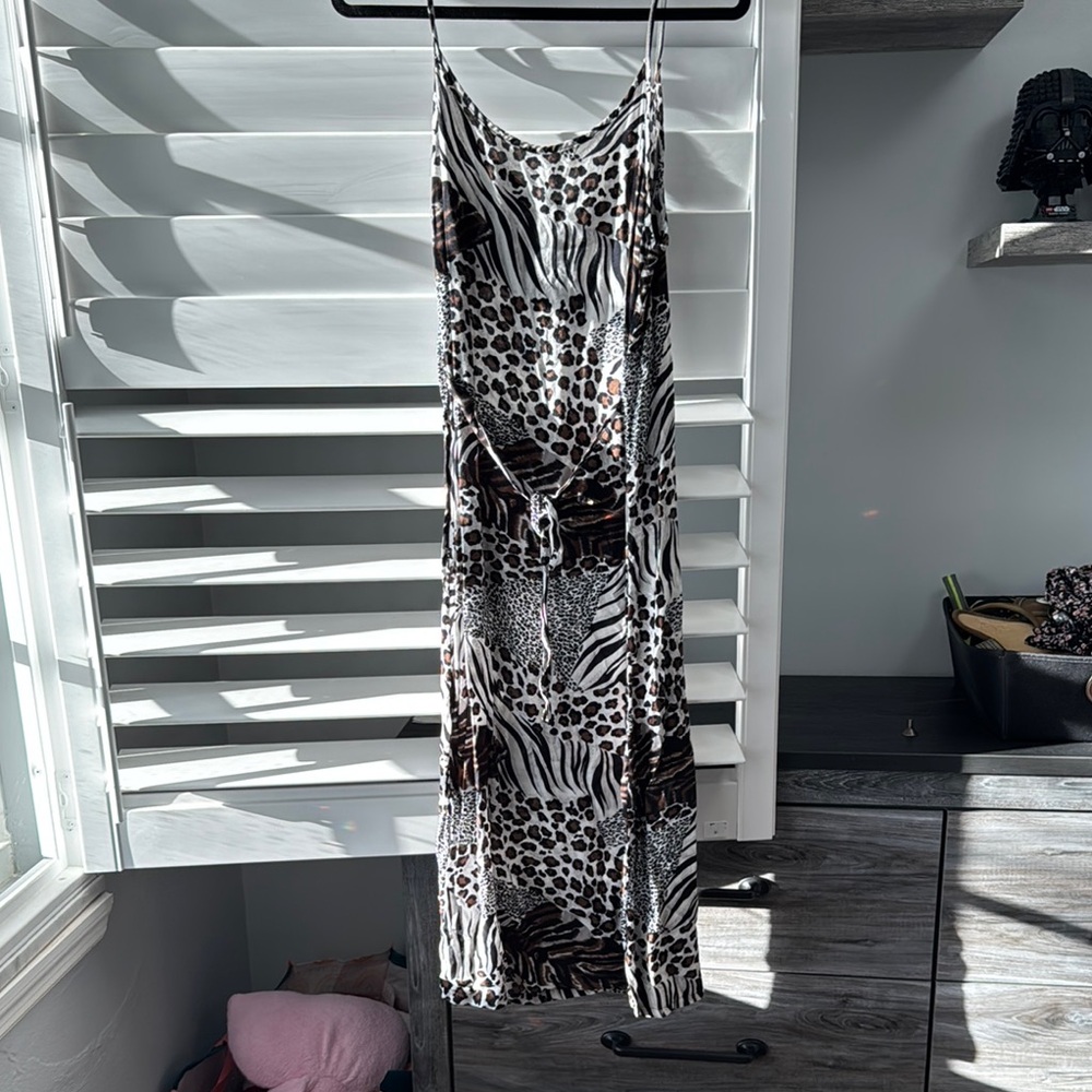 Stylish Leopard Print Dress